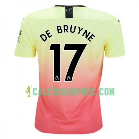 Manchester City De Bruyne 17 Maglia Terza 2019/2020 Manica Corta 